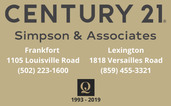 Free Home Valuations by Century 21 Simpson & Associates - Lexington Office