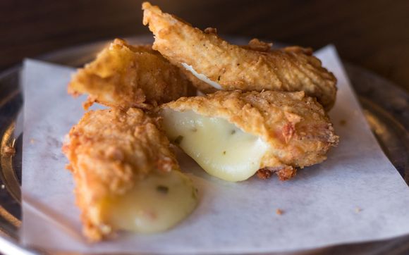 Hand cut and breaded cheese sticks by Tie Breakers in Greenville, NC -  Alignable