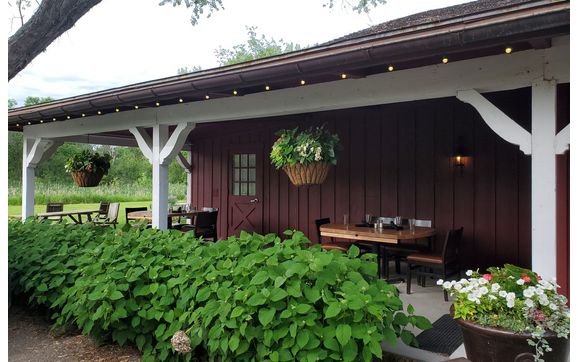 Outdoor and Indoor Dining by Old Log Theater/Cast & Cru Restaurant