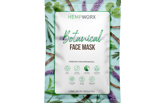 Botanical Facemask - No CBD by Hempworx | My Daily Choice - Independent Affiliate
