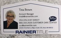 Free Home Valuations by Rainier Title & Escrow