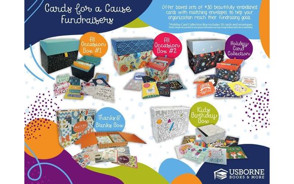 Cards for a Cause Fundraiser -  Usborne books, Kane  Miller books, SmartLab Toys