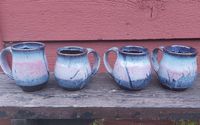 Hand Made Pottery Mugs by Esther Drone Pottery