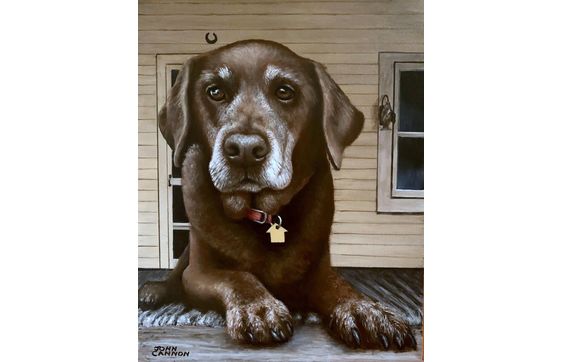 Commission Pet Portraits by John Cannon Art