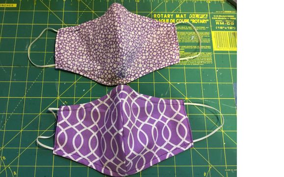 PPE 100% cotton reversible face masks by Michelle M. Baughman, Artist ...