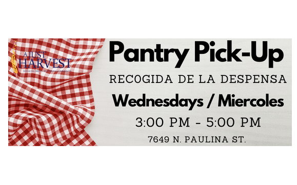Food Pantry Pick-Up by A Just Harvest