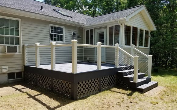 Deck build by BD Crafters LLC