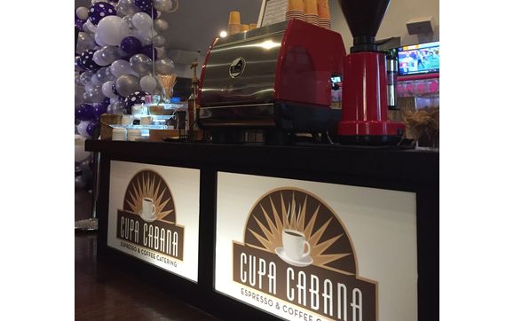 Espresso Stations for events. by Cupa Cabana Espresso & Coffee Catering