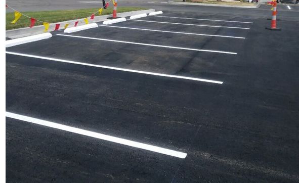 Wheel - Stops by Blake’s Striping and Pavement Markings LLC in Norco ...