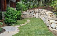 Retaining Walls by Eaglewood Construction and Landscapes