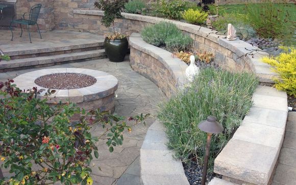 Interlocking pavers and Lanscape Construction  by Bay Area Pavers and Landscape