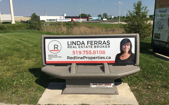 Advertising on benches at bus stops.  by Creative Outdoor Advertising