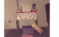 Little Girls Nail Desk Unicorn Spa Party by HisNHerEvents
