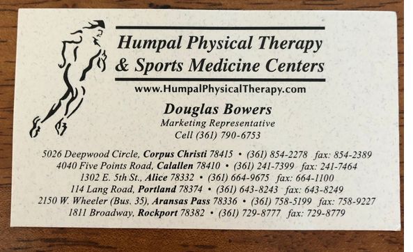 Humpal Physical Therapy! by Humpal Physical Therapy in Aransas Pass ...