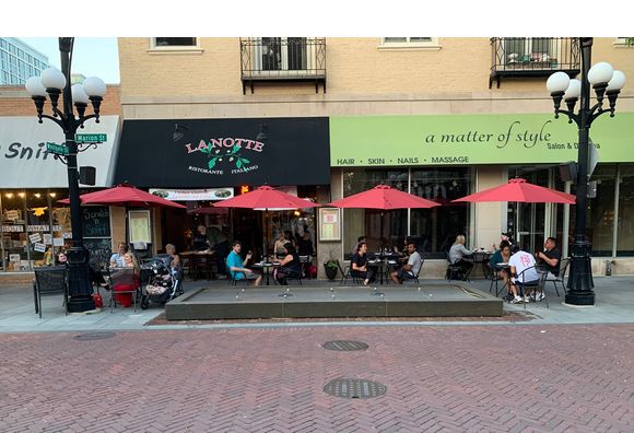 Outdoor Dining by La Notte Ristorante Italiano in Oak Park, IL - Alignable