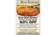 WE'RE OPEN for safe Pickup & Delivery and PATIO by Metro Restaurant