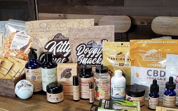 CBD Products by Bay Area Natural Wellness and CBD American Shaman