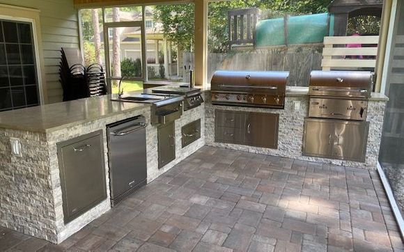 Custom Outdoor Kitchen Builder by Summer Breeze Outdoor Kitchens