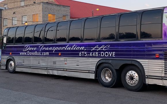 Charter Bus Service by Dove Transportation LLC, Nashville Tennessee in