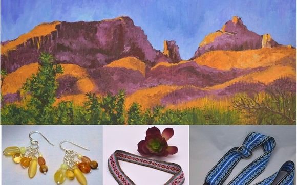 Handwoven accessories, jewelry and fine art by Thimble Peak Studio & The Barefoot Treadler