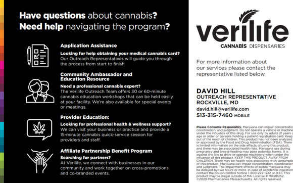 Verilife Educational Services by Verilife Medical Marijuana Dispensary - Rockville MD