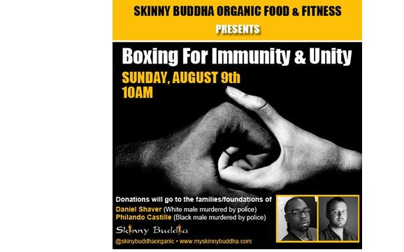 Boxing for immunity and unity by Skinny Buddha Organic Kitchen