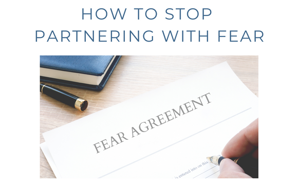 How to Stop Partnering with Fear by Stokes Mayfield, Jr.