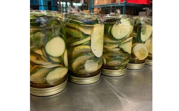Pickled Salt and Pepper Cucumbers  by The Farmers’ Feast