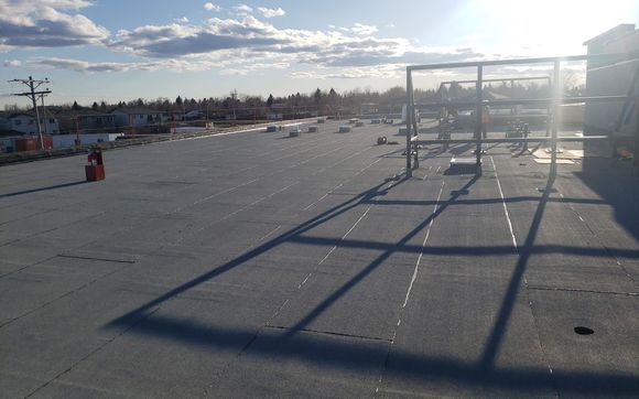 SBS built up roofing system by Flat Roofing Ltd in Calgary, AB - Alignable