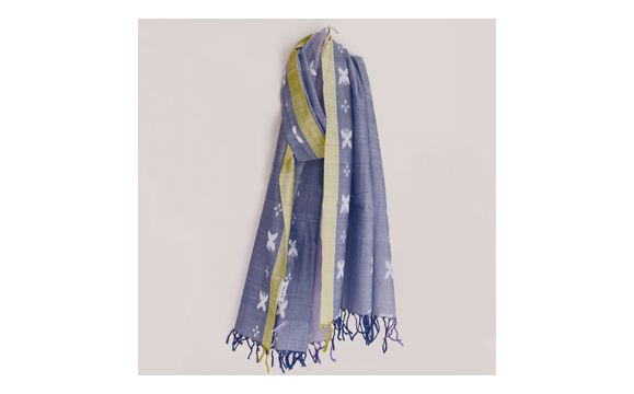 Ikat scarves by Neeli Titlee