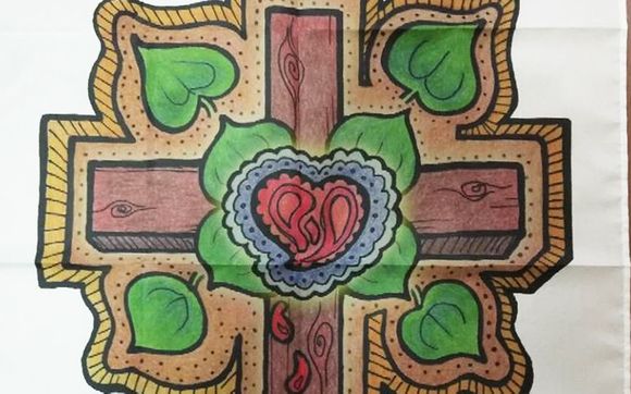 Decorative Flag  by Ann Elliott Designs