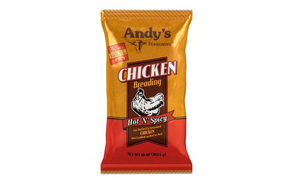Hot 'N Spicy Chicken Breading - 10 oz by Andy's Seasoning, Inc.