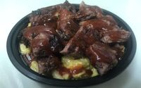 BBQ Smoke Brisket & Mac/Chez Bowl  by Memes Texas BBQ