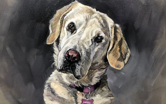 Commission a painting. Portrait art,  pets, people,  landscapes, polar bears. .  by Christine Montague