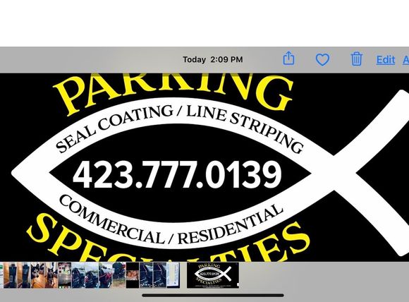 SealCoating /Line Striping/Asphalt Repair/Snow Plowing by Parking Specialties LLC