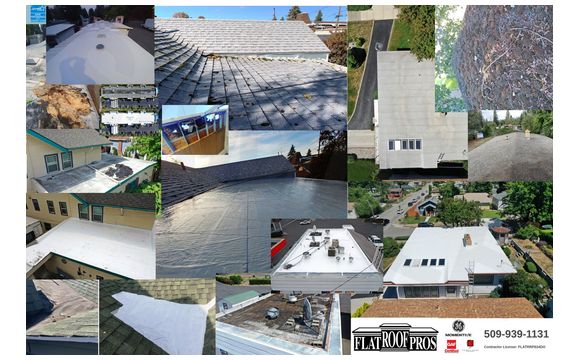 Flat roof and slow pitch roof restoration with 20 year transferable Warranty by Flat Roof Pros