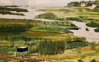 Watercolors and teaching watercoor by I paint and teach watercolor painting