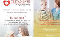 HOME CARE SERVICES by TESTAMENTE HOME HEALTH CARE SERVICES LLC