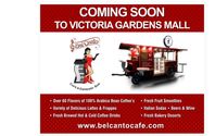 Brand New Custom Train Kiosk Coming to Victoria Gardens Mall on 11/1/2020 by Bel Canto Cafe & Espresso Bar