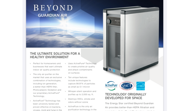 Beyond by aerus on sale air purifier