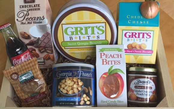 Grits Bits snacks and Georgia Gift Baskets by Grits Bits Georgia Gifts