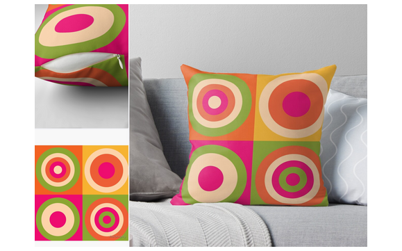 Throw Pillows by Jodi Doughty Designs