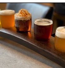 Locally brewed craft beer, cider and Butterbeer! by Hub Town Brewing Company Inc.