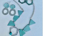 Handcrafted sterling silver and copper enameled jewelry. by Starland by Hand Jewelry
