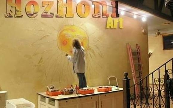 WALLS AT CANTINA RESTAURANT, TRES PINOS, CALIFORNIA by KATHY GULLI