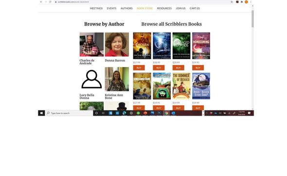 Book Store  by Scribblers Christian Writers Group