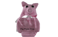Animal themed hats, photo props(hat & diaper cover for babies, loveys, bath mitts, pacifier straps by Paulette's Panoply