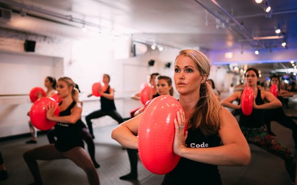 The Barre Code at Eastbluff offers small safe small classes and private training. by The Barre Code