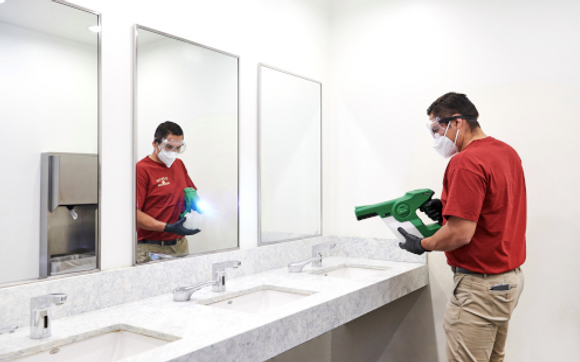 ElectroStatic Disinfecting (Covid Services )  by Stratus Building Solutions