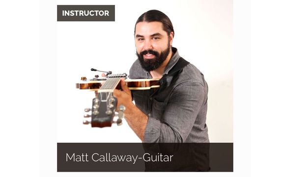 Guitar instruction by Matt Callaway Music in Monroe, MI